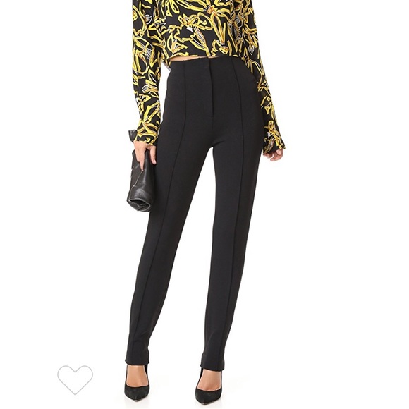 Diane Von Furstenberg Pants - DVF ponte navy high waist skinny pants